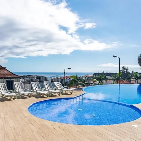 شقة Golden View Pools, Parking & Comfort فونشال